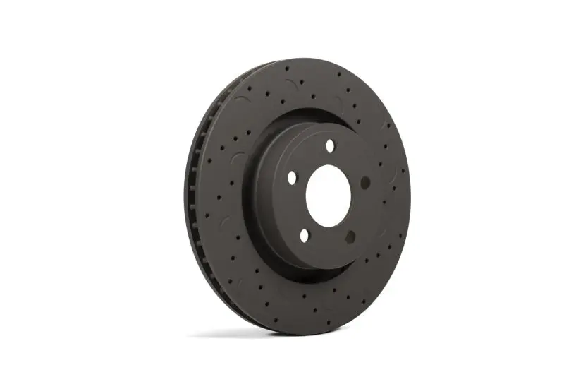 Hawk Talon Drilled and Slotted Rear Brake Rotors 2007 Jeep Wrangler Hawk Performance