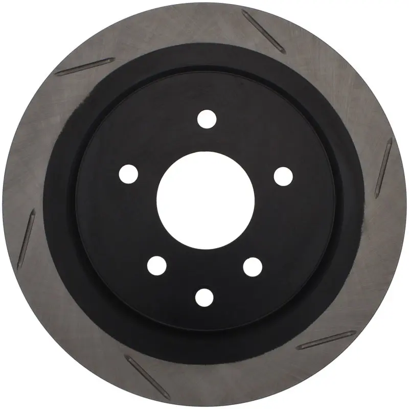 StopTech Power Slot Slotted Rear Left Rotor 06-07 350Z 05-07 G35 06-07 G35X SportStop