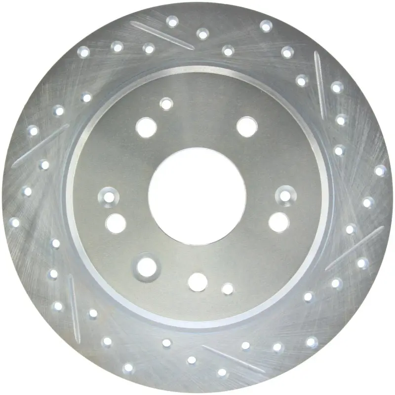 StopTech Select Sport Drilled and Slotted Rear Driver Side Rotor 04-08 Acura TL