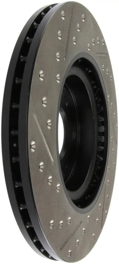 StopTech Slotted & Drilled Left Front Rotor 02-06 Acura RSX Type S 06-09 Honda Civic Si