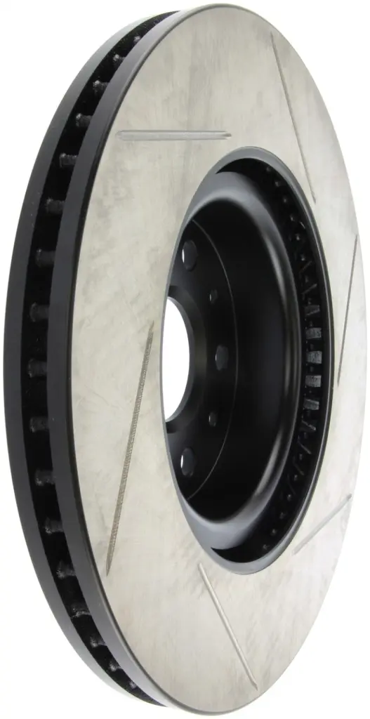 StopTech Sport Slot 16-18 Cadillac CT6 Slotted Front Right Brake Rotor