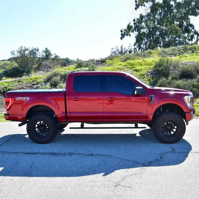 Westin Pro-e Running Boards 2015-2023 Ford F-150 SuperCrew 2017-2023 F-250 F-350 CrewCab Textured Black