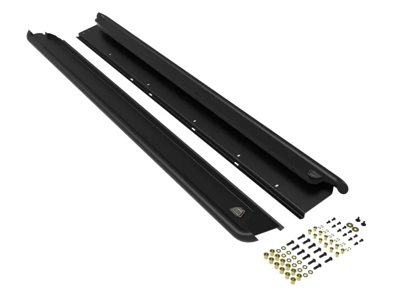 aFe POWER Terra Guard Trail Slider Step 2010-2014 Subaru Outback H4 2.5L H6 3.6L Black