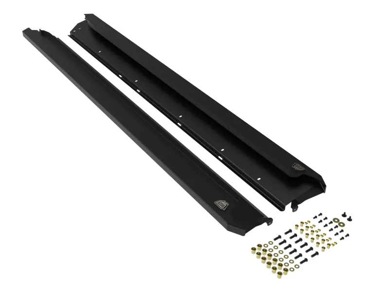 aFe POWER Terra Guard Trail Steps 2010-2014 Subaru Outback H4 2.5L H6 3.6L Black
