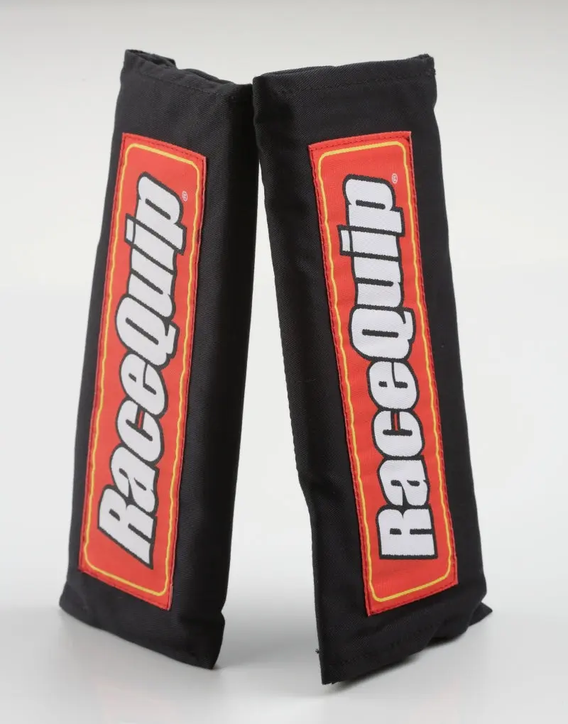 RaceQuip Harness Pad Pair Black Comfort Racing Seat Belts