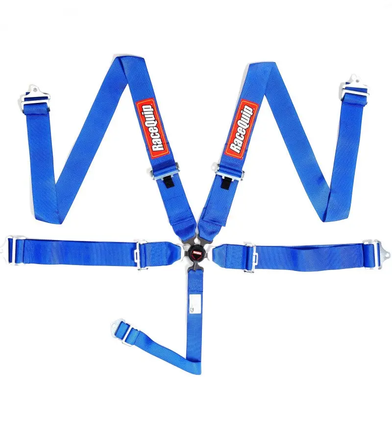 RaceQuip Blue SFI CAMLOCK 5pt PD Lap Seat Belt Racing Safety