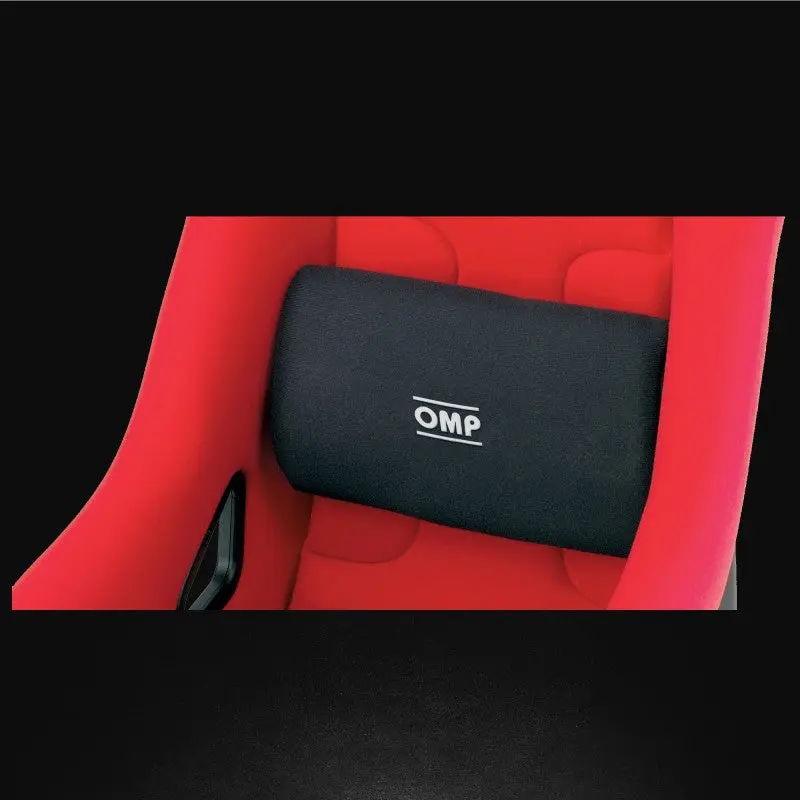 OMP Black Lumbar Support Seat Cushion Racing and Daily Driving