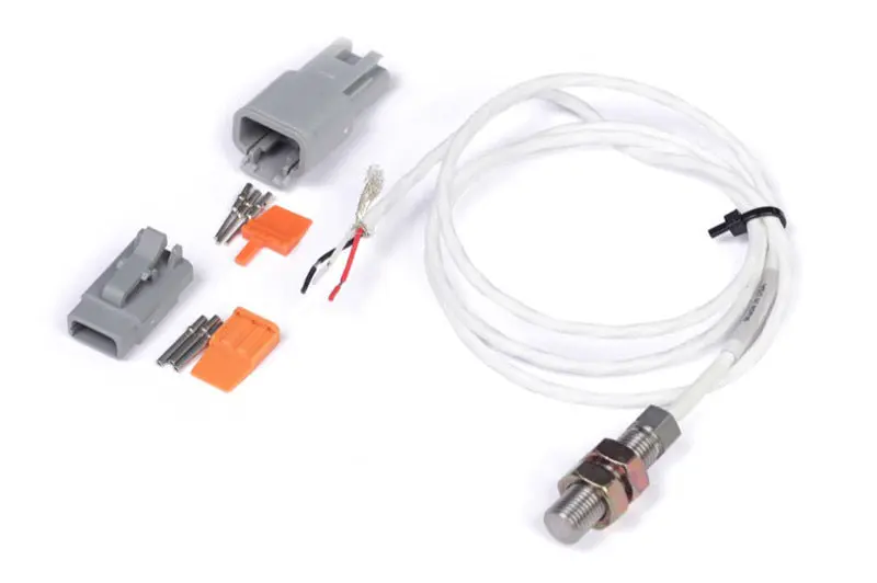 Haltech Stainless Steel Single Channel Hall Effect Sensor 3/8-24 TPI Wheel Speed Crank Cam