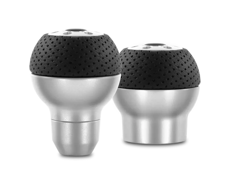 Momo Race Aluminum Shift Knob Black Airleather Insert