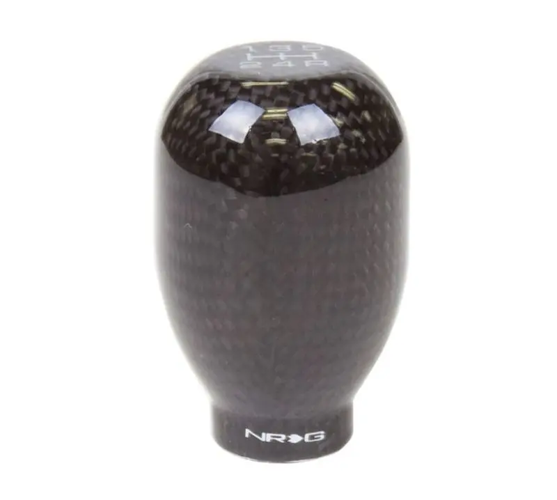 NRG Shift Knob Honda 42mm Heavy Weight 480G Black Carbon Fiber 5 Speed