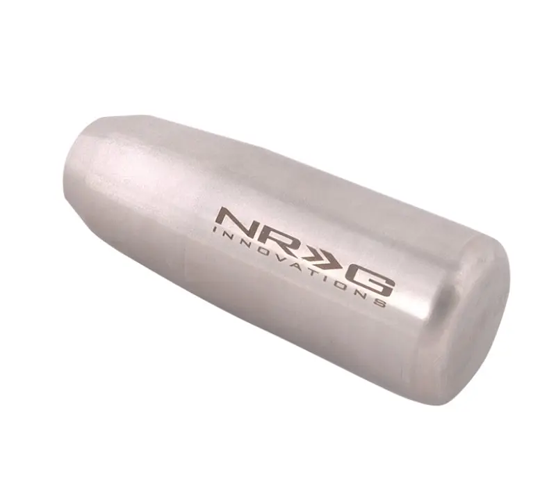 NRG Universal Short Shifter Knob 3.5in Heavy Weight Silver