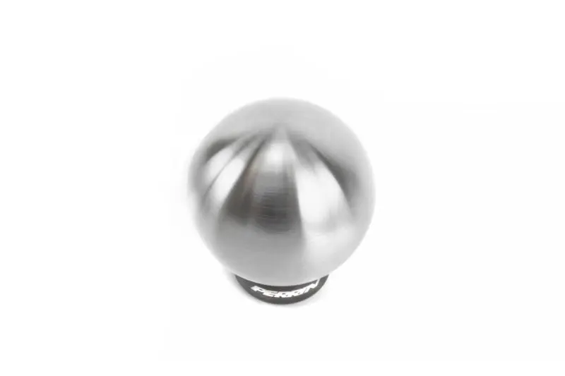 Perrin 13-20 2022 BRZ 2022 Toyota GR86 Automatic Brushed Ball 2.0in Stainless Steel Shift Knob Perrin Performance