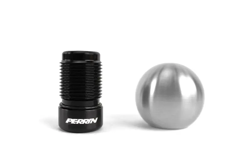 Perrin 2022 BRZ GR86 Manual Brushed 2.0in Stainless Steel Shift Knob Ball Perrin Performance