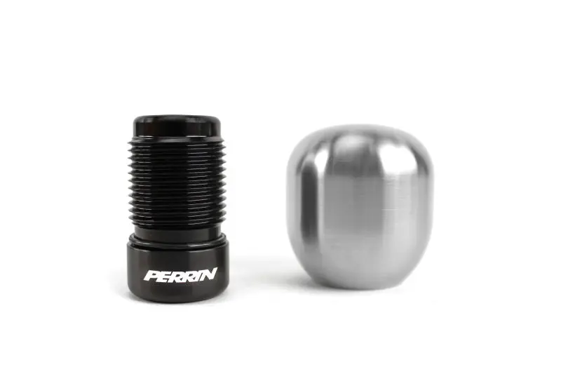 Perrin 2022 BRZ GR86 Manual Brushed Barrel 1.85in Stainless Steel Shift Knob Perrin Performance
