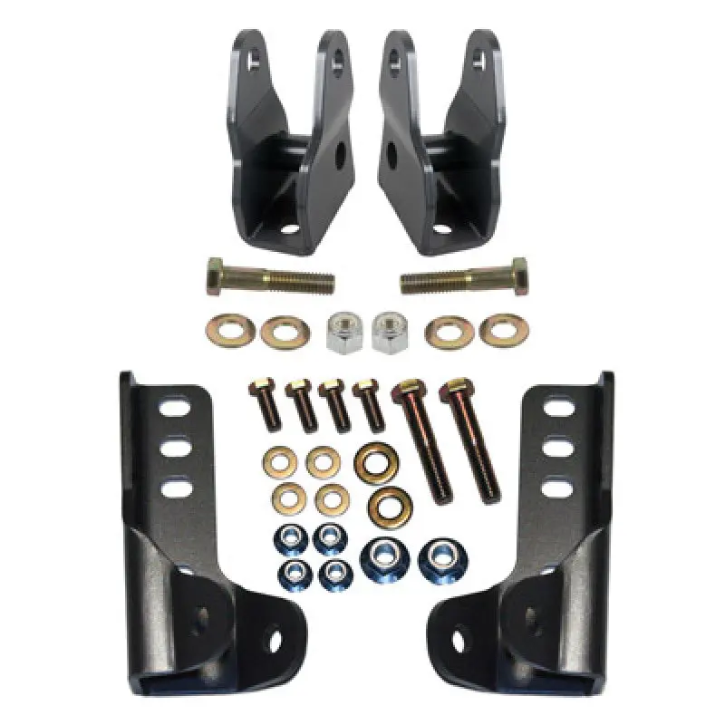 Synergy 07-18 Jeep Wrangler JK/JKU Front Lower Shock Extension Brackets Lift Kits Synergy Mfg