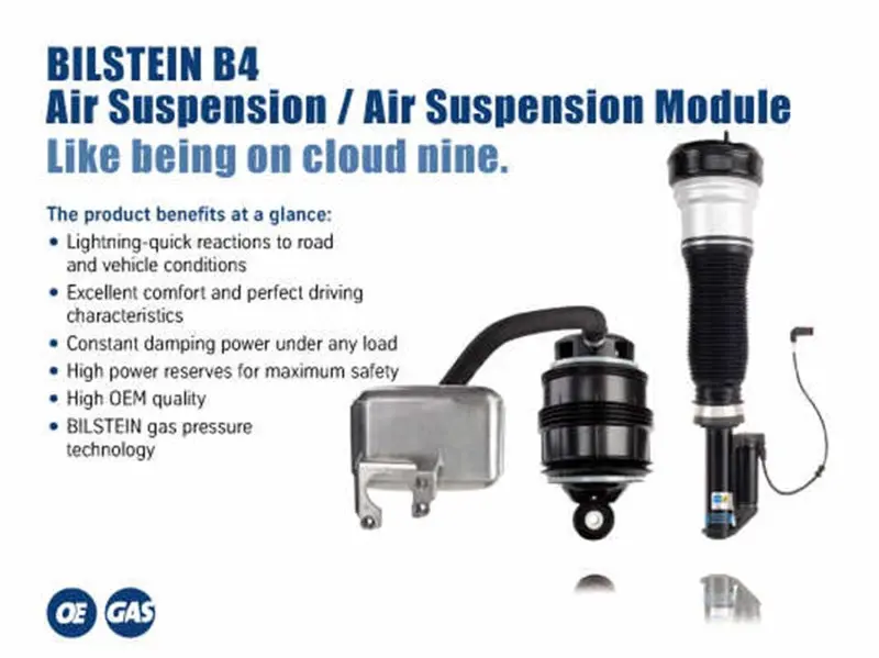 Bilstein B4 Front Air Spring Twintube Shock Absorber 2007 Mercedes-Benz GL450 Base