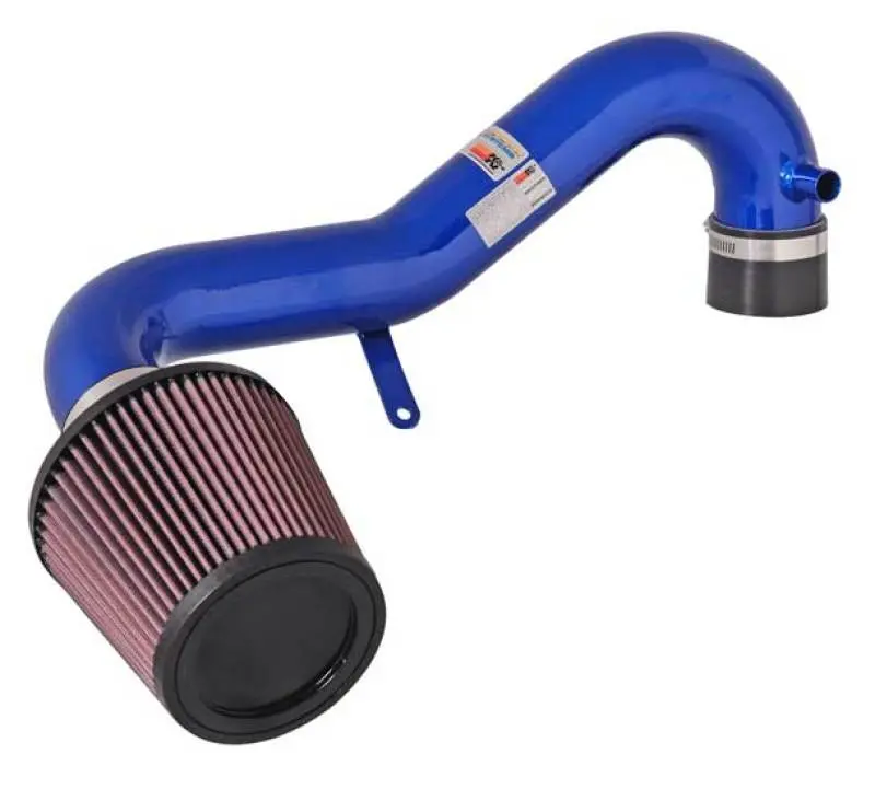 K&N 01-05 Honda Civic 1.7L Blue Typhoon Short Ram Intake System K&N Engineering