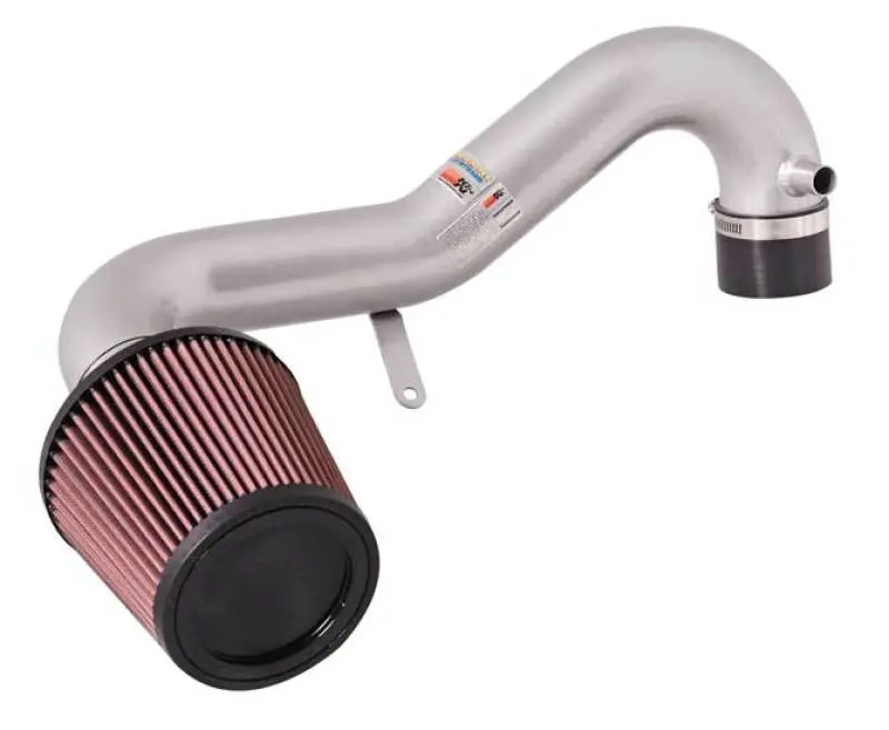K&N 01-05 Honda Civic 1.7L Silver Typhoon Short Ram Intake System K&N Engineering
