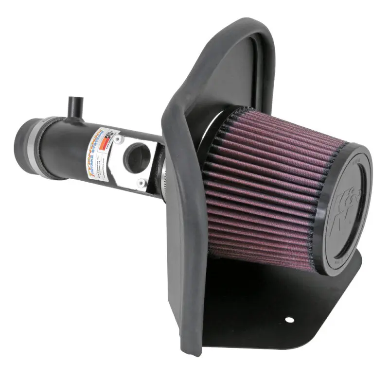 K&N 06-10 Toyota Yaris L4-1.5L Flat Black Typhoon Short Ram Intake K&N Engineering