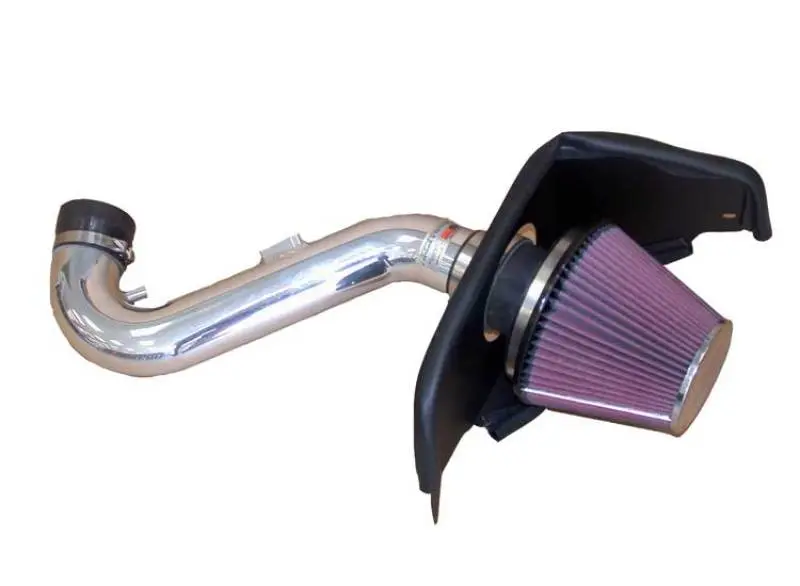 K&N 2005-2009 Ford Mustang V6 4.0L Polished Typhoon Short Ram Air Intake K&N Engineering