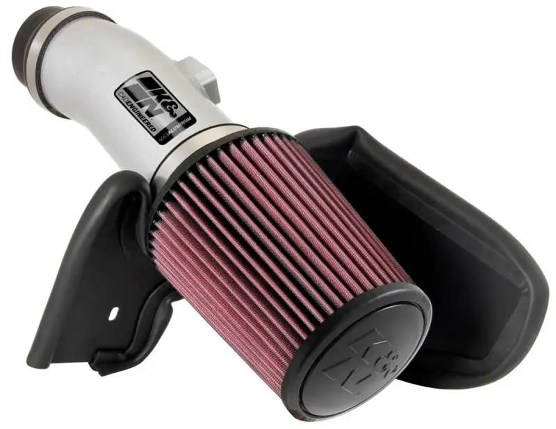K&N 2008 Honda Accord 3.5L V6 Silver Typhoon Short Ram Intake K&N Engineering