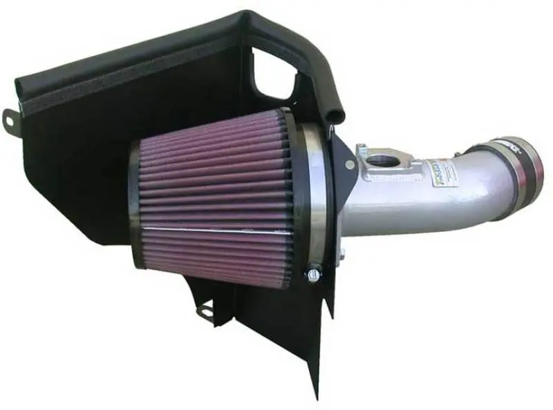 K&N Typhoon Short Ram Intake Silver 2002-2007 Subaru WRX STi Performance Upgrade K&N Engineering