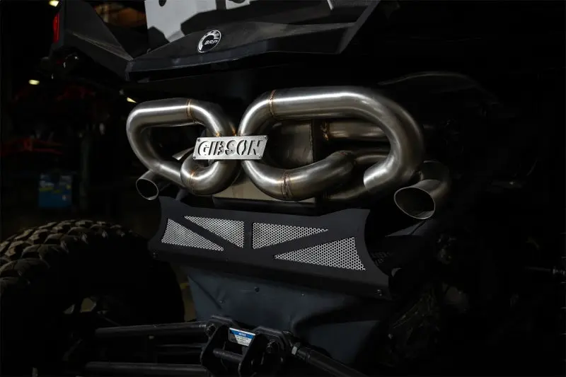 Gibson XFactor Exhaust System 17-22 Can-Am Maverick X3 Turbo Performance Upgrade