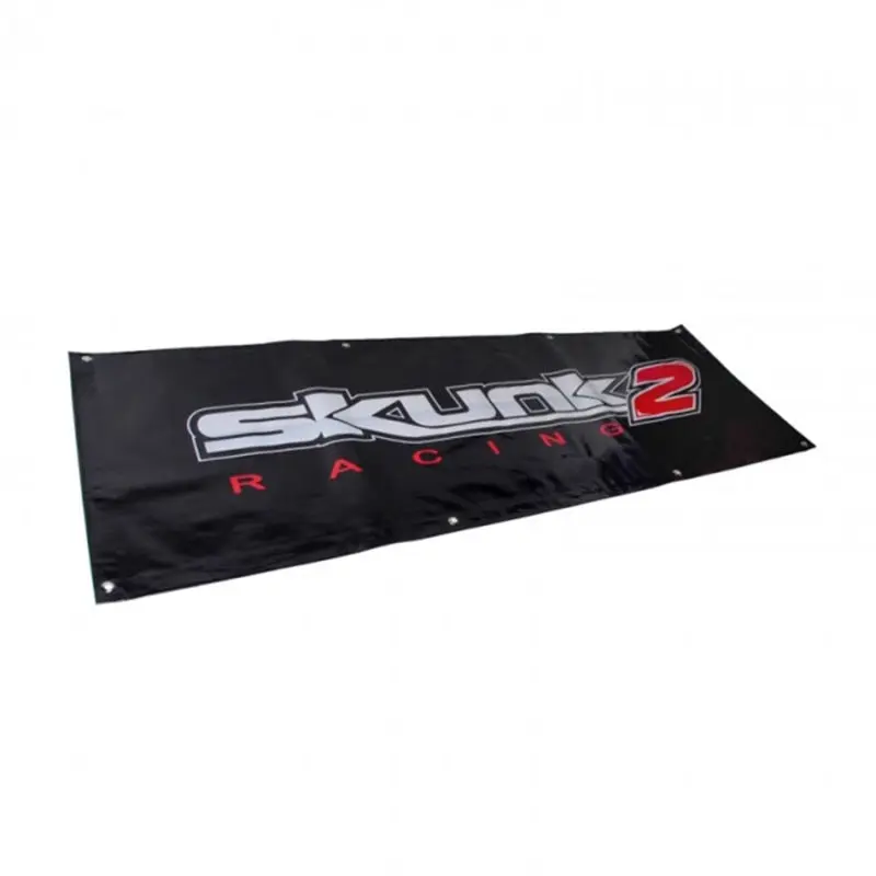 Skunk2 5 Foot Black Vinyl Shop Banner Skunk2 Racing