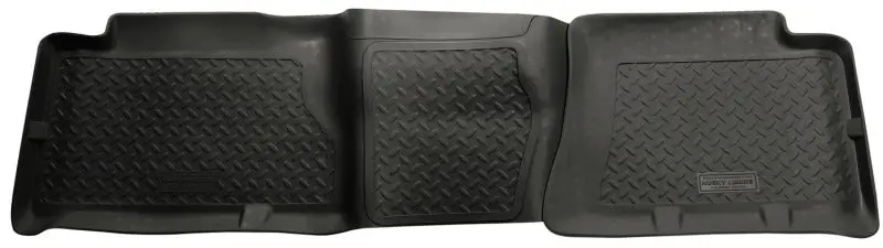 Husky Liners 2004-2006 Chevrolet Silverado/GMC Sierra HD Classic Style 2nd Row Black Floor Liners