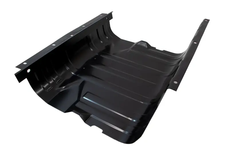 Kentrol 76-90 Jeep CJ/Wrangler YJ Gas Tank Skid Plate Strap Black Stainless