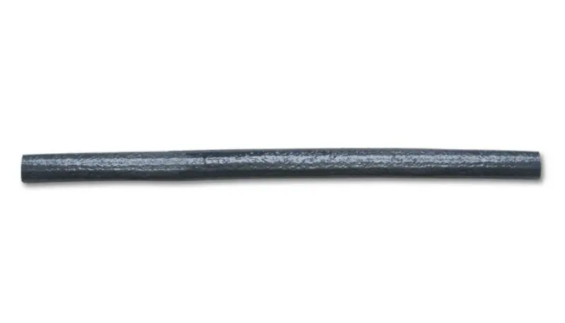 Vibrant 1/2in O.D. Heat Protect Flexible Sleeving 5 Foot Length Black High-Temp Applications