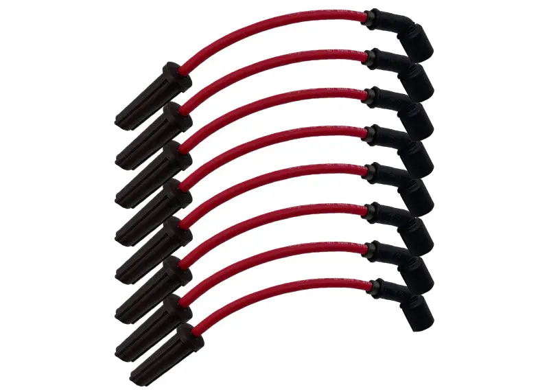Granatelli 99-23 GM Truck/SUV V8 (Excl 8.1L) Hi-Perf Coil-Near-Plug Wire Conn Kit w/11in Lead - Red Granatelli Motor Sports