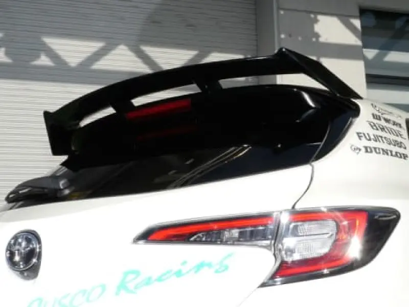 Cusco 19+ Toyota Corolla Hatchback Rear Spoiler Primer Unpainted