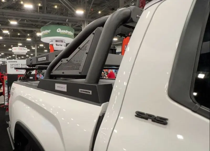 Go Rhino 22-23 Toyota Tundra Sport Bar 2.0 Full Size Stainless Steel Truck Accessory