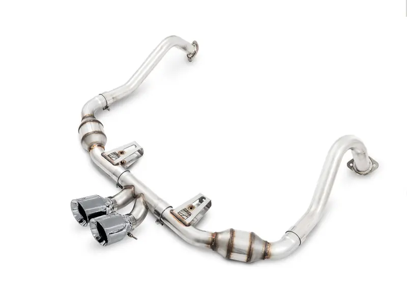 AWE Tuning Porsche 718 Boxster Cayman Touring Edition Exhaust Chrome Silver Tips