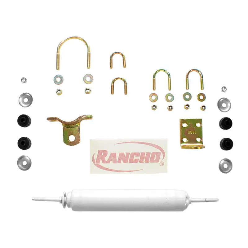 Rancho Front Steering Stabilizer Kit 59-66 Jeep CJ3