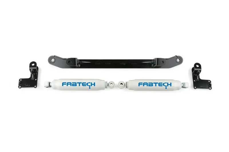 Fabtech 07-14 GM C/K1500 Dual Steering Stabilizer System Performance Shocks