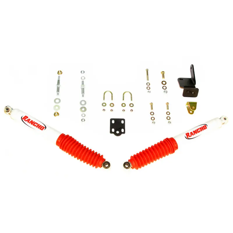 Rancho 06-08 Dodge Ram 1500 Front Steering Stabilizer Kit 1/2 Ton