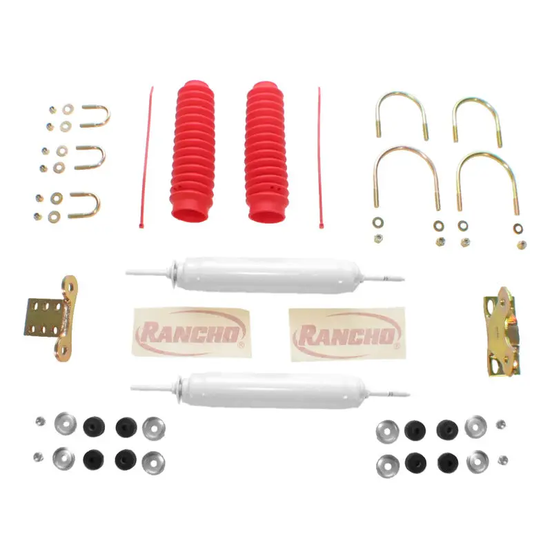 Rancho Front Steering Stabilizer Kit 70-91 GMC Jimmy & Full Size Trucks