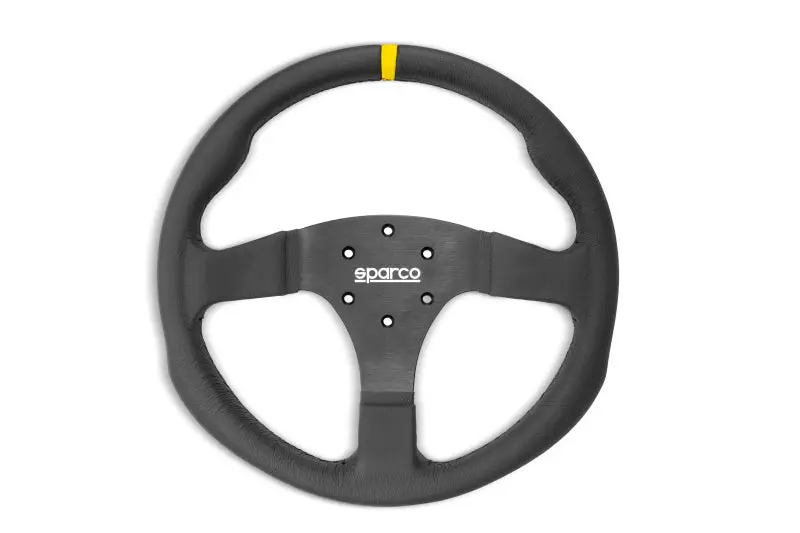 Sparco Steering Wheel R330B Leather Button Racing Steering Wheel