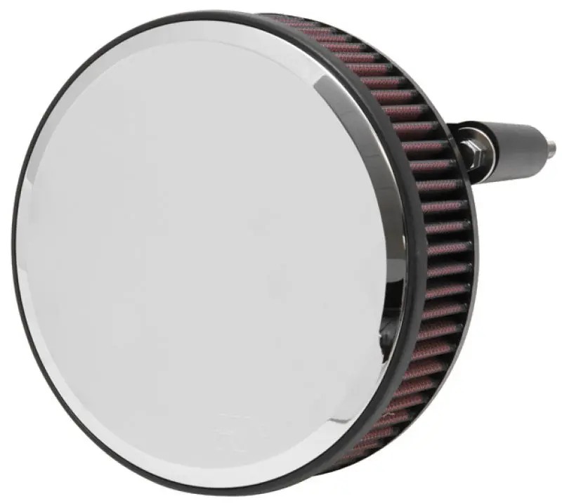 K&N Street Round Metal Intake System Red Filter 6-8 Size Harley Davidson K&N Engineering