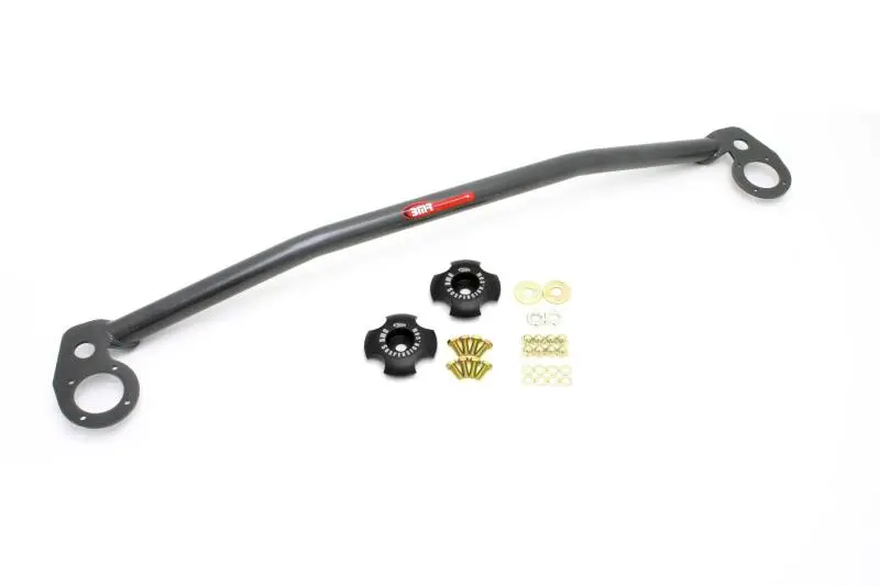 BMR 2010 5th Gen Camaro Front 2-Point Strut Tower Brace Black Hammertone Performance Upgrade BMR Suspension