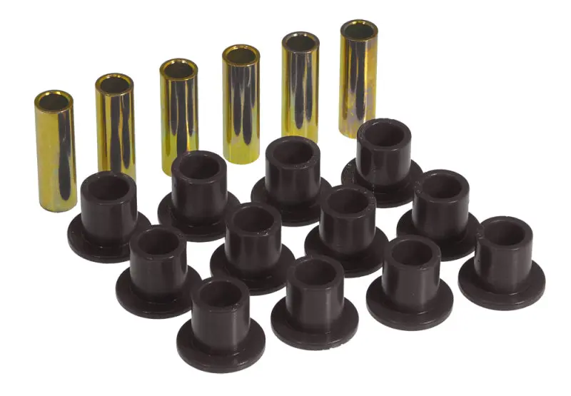 Prothane 61-68 International Scout 800 Leaf Spring Shackle Bushings Black Set