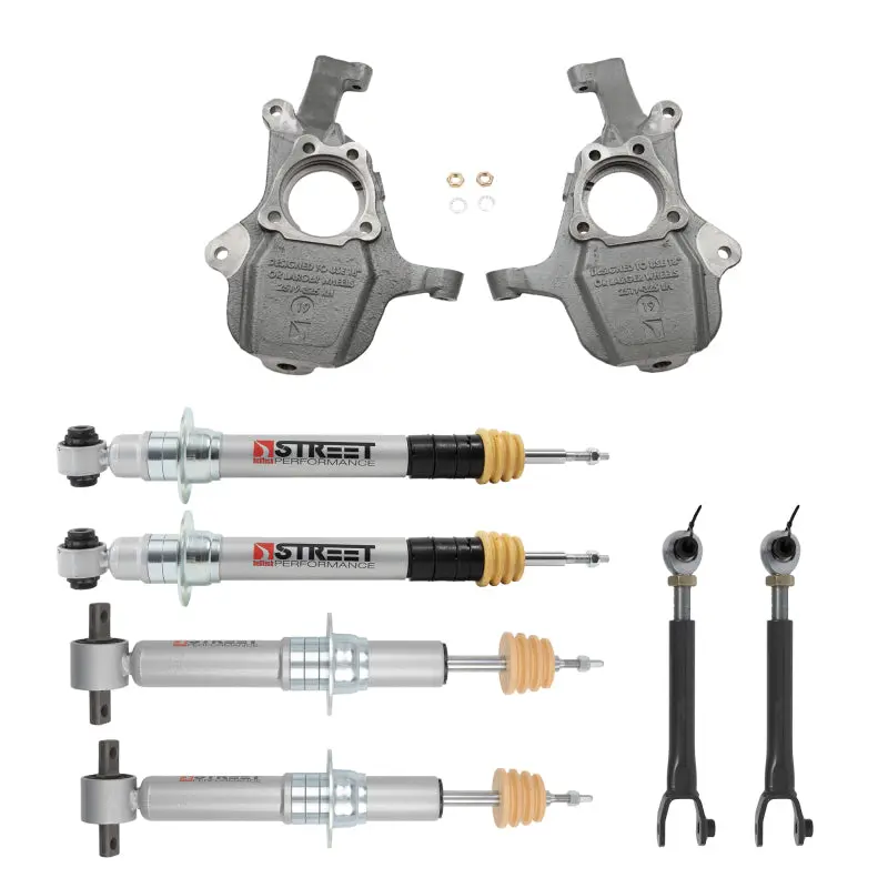 Belltech 2021+ Chevrolet Suburban 2WD/4WD Front & Rear Complete Kit Street Performance Struts