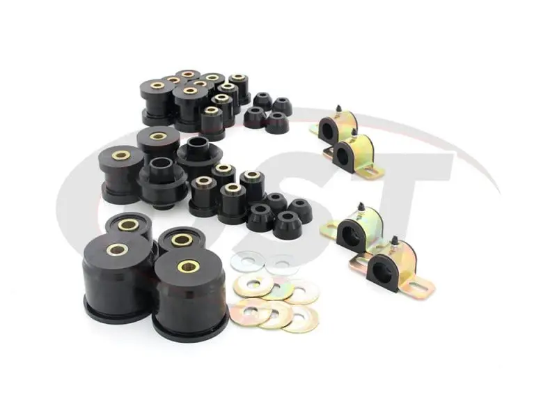 Prothane Black Complete Bushing Kit 99-09 Honda S2000 Total Suspension Replacement