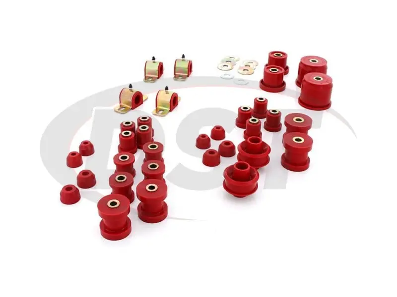 Prothane Red Complete Bushing Kit 99-09 Honda S2000 Full Suspension Upgrade