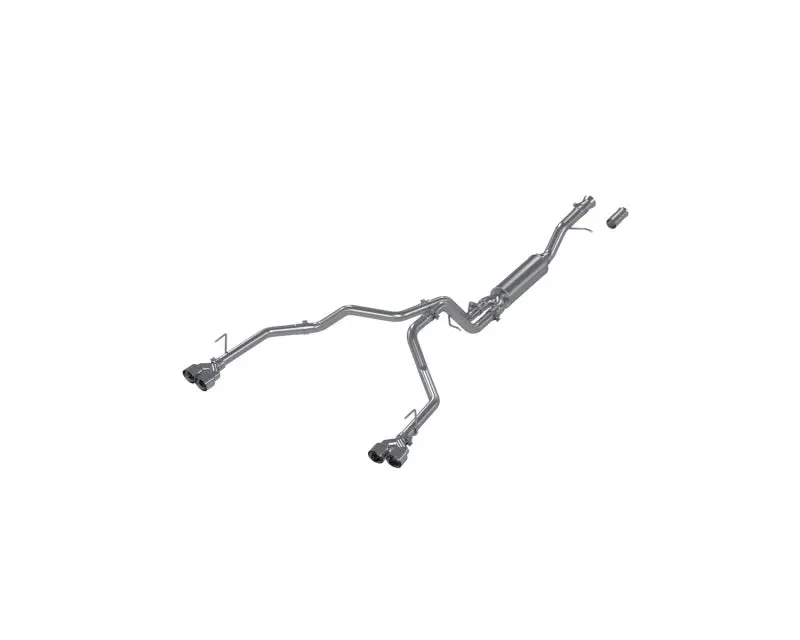 MBRP 2021+ Chevy Tahoe GMC Yukon Aluminum 3in Cat-Back Dual Split Exhaust Quad Tips