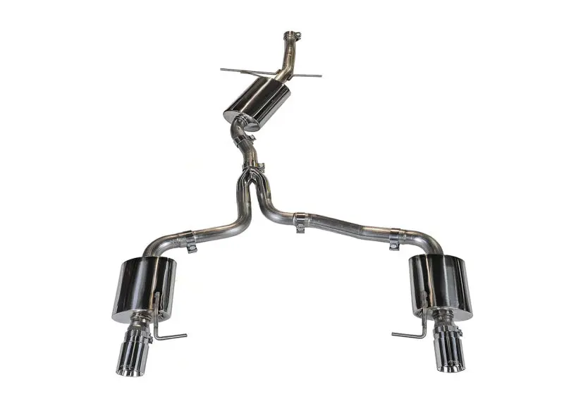 AWE Tuning Audi 8R Q5 2.0T Touring Edition Exhaust Polished Silver Tips