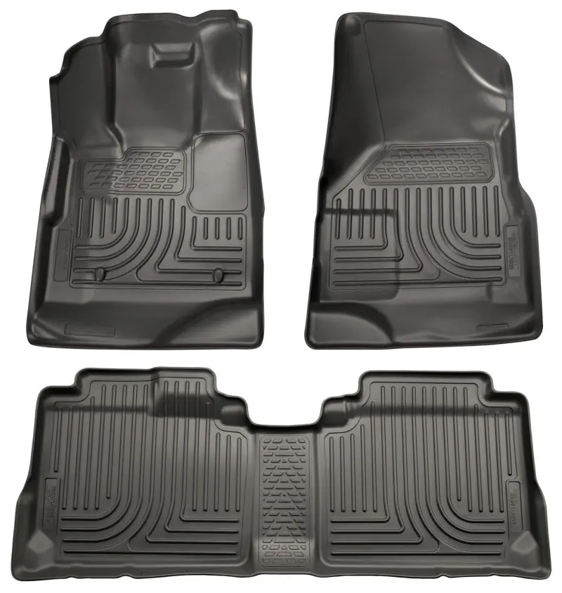 Husky Liners Weatherbeater Combo Black Floor Liners 2010-2012 Chevy Equinox GMC Terrain