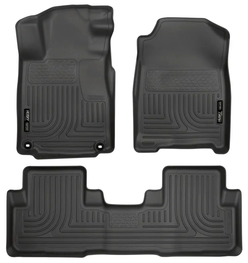 Husky Liners WeatherBeater Combo Black Floor Liners 2012 Honda CR-V